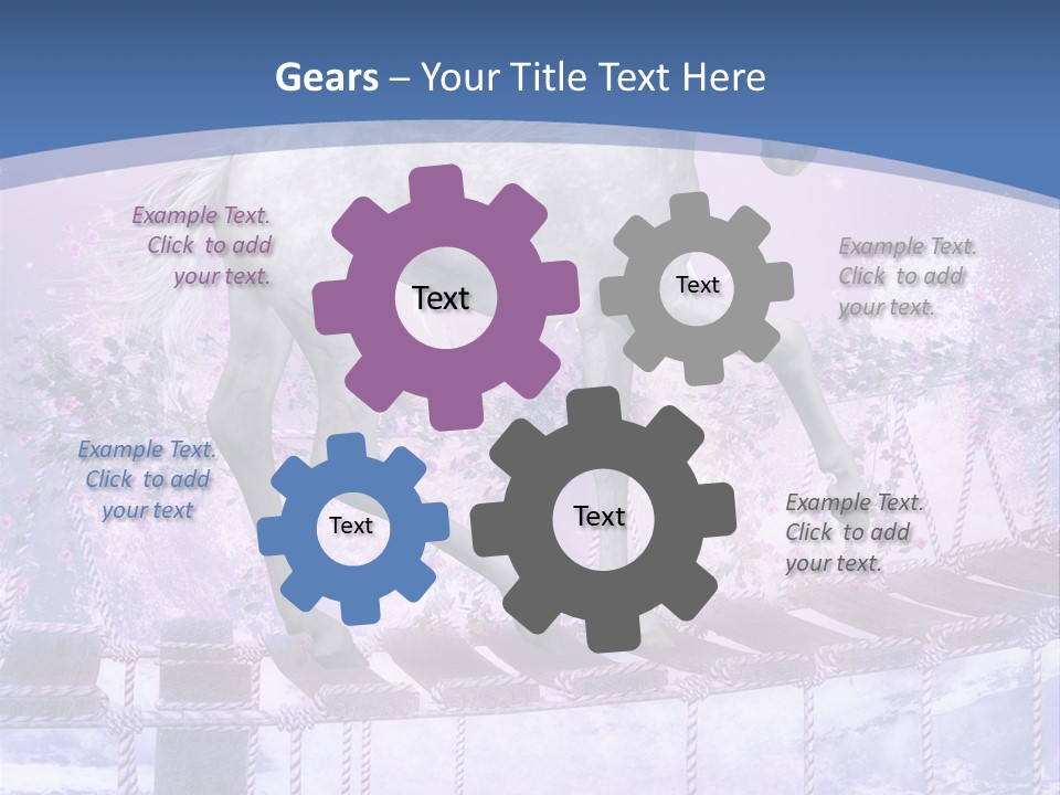 Romantik Idylle Fairytale PowerPoint Template