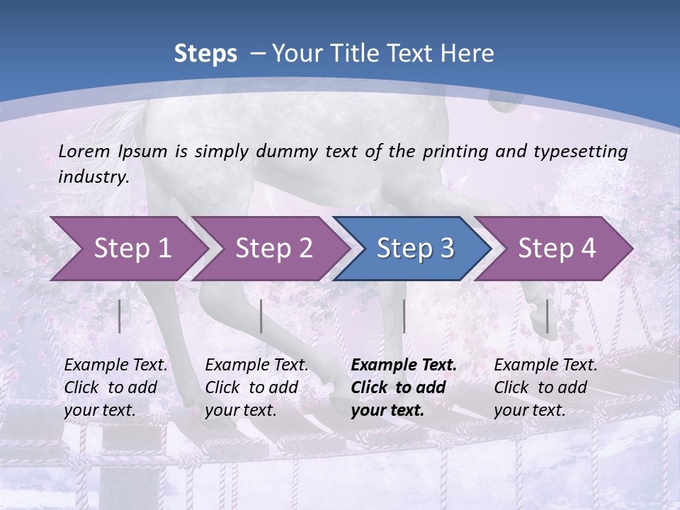 Romantik Idylle Fairytale PowerPoint Template