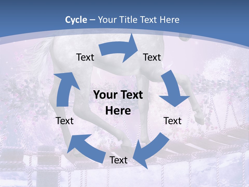 Romantik Idylle Fairytale PowerPoint Template