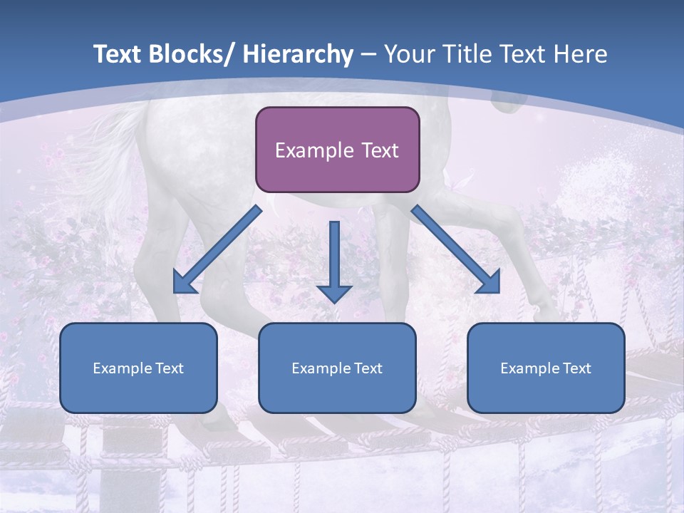 Romantik Idylle Fairytale PowerPoint Template