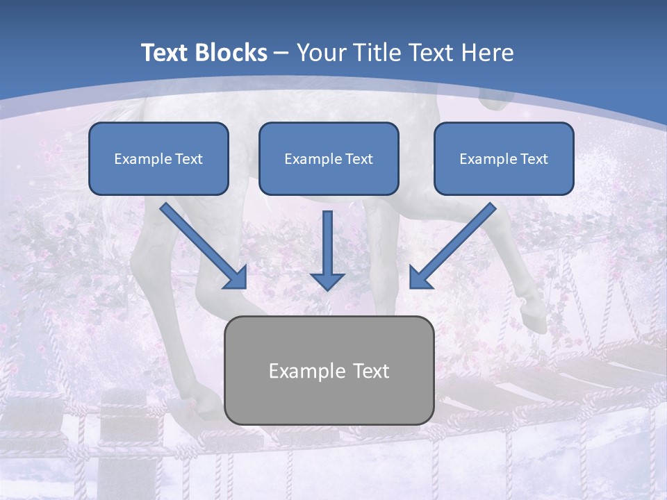 Romantik Idylle Fairytale PowerPoint Template