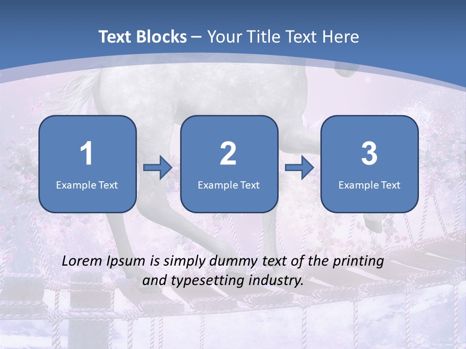 Romantik Idylle Fairytale PowerPoint Template