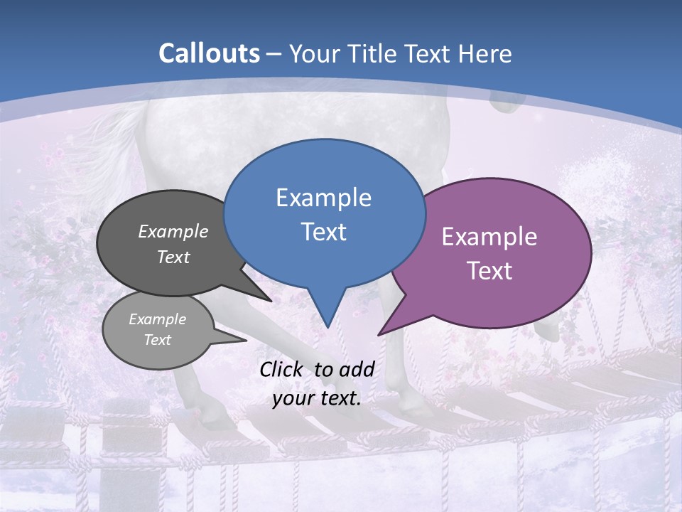 Romantik Idylle Fairytale PowerPoint Template