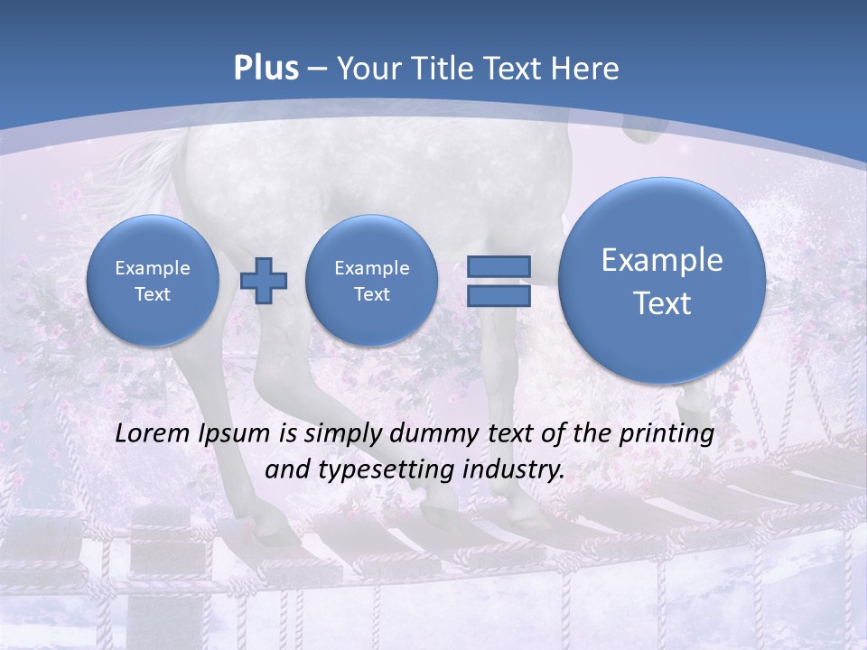 Romantik Idylle Fairytale PowerPoint Template