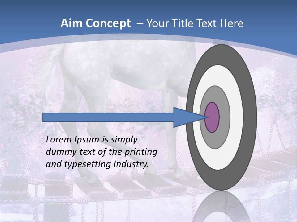 Romantik Idylle Fairytale PowerPoint Template