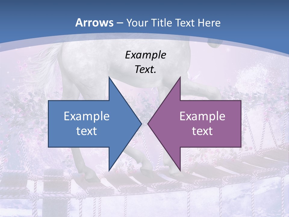 Romantik Idylle Fairytale PowerPoint Template