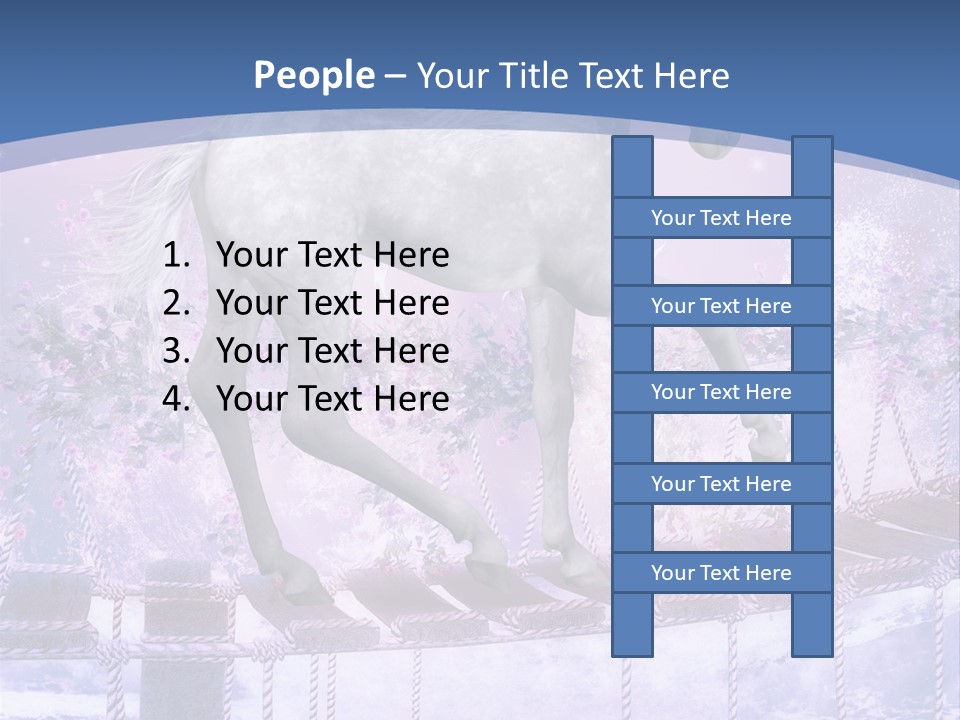 Romantik Idylle Fairytale PowerPoint Template