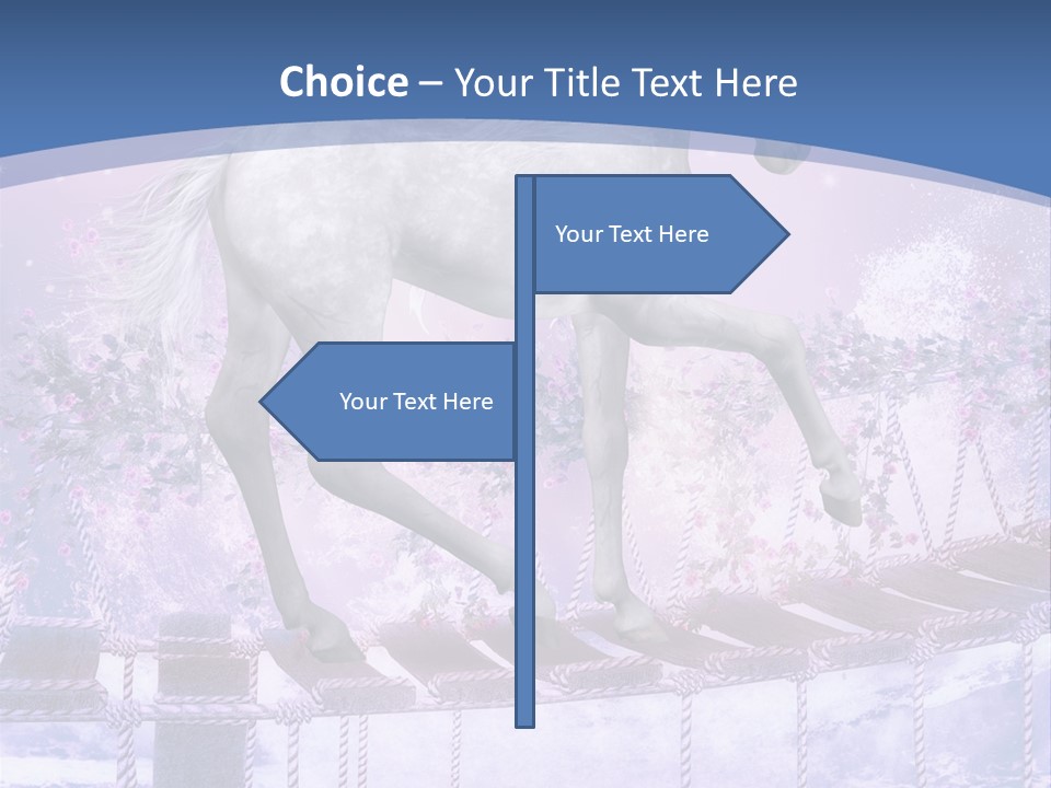 Romantik Idylle Fairytale PowerPoint Template