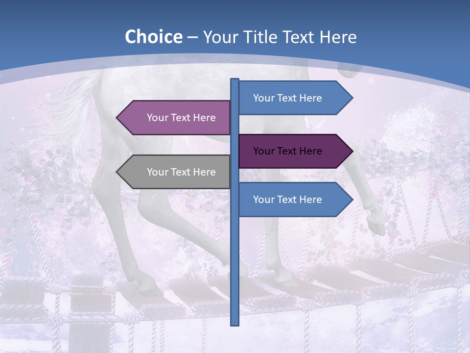 Romantik Idylle Fairytale PowerPoint Template