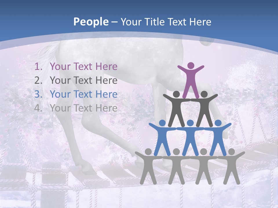 Romantik Idylle Fairytale PowerPoint Template