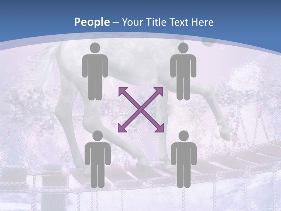 Romantik Idylle Fairytale PowerPoint Template