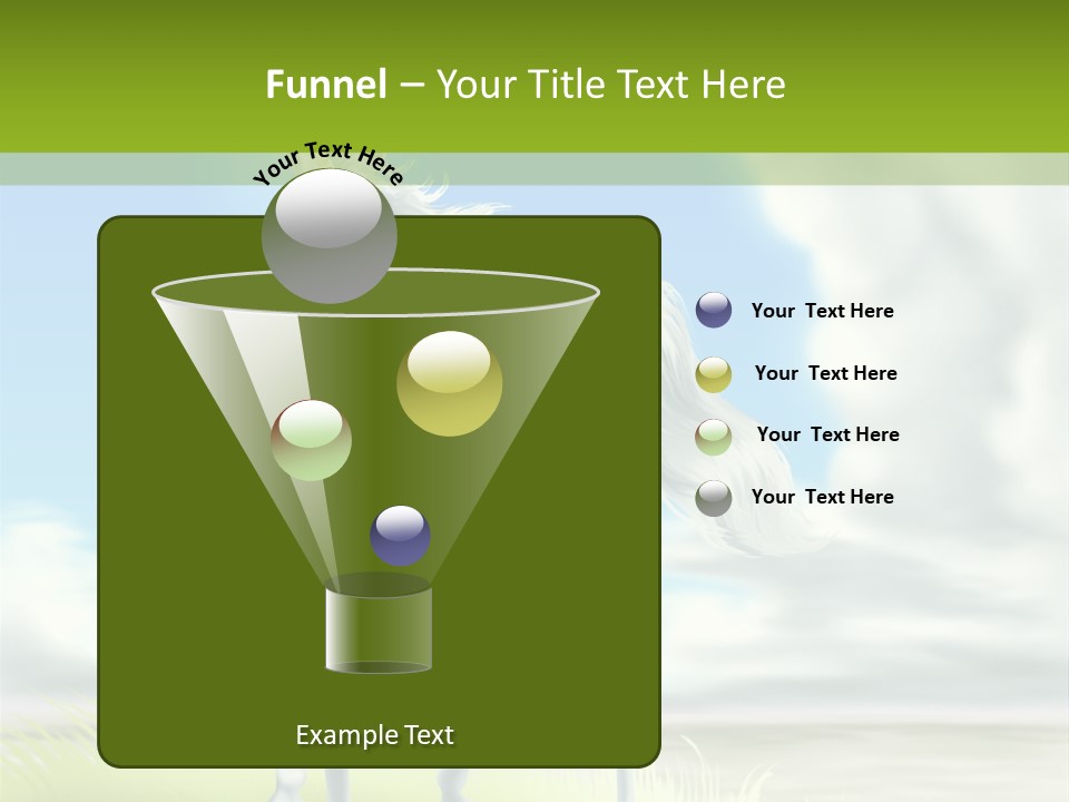 Cavallo Dorato Candido PowerPoint Template