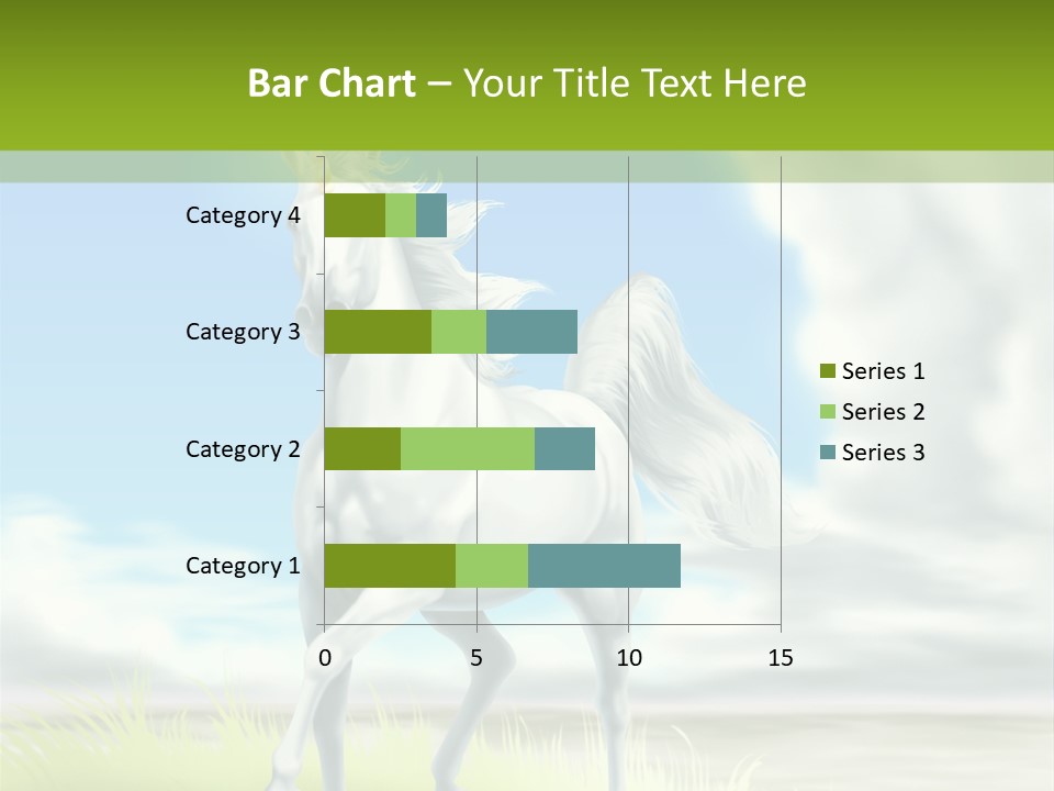 Cavallo Dorato Candido PowerPoint Template