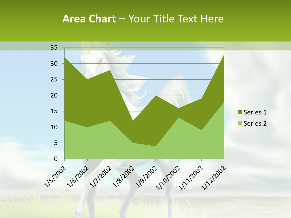 Cavallo Dorato Candido PowerPoint Template