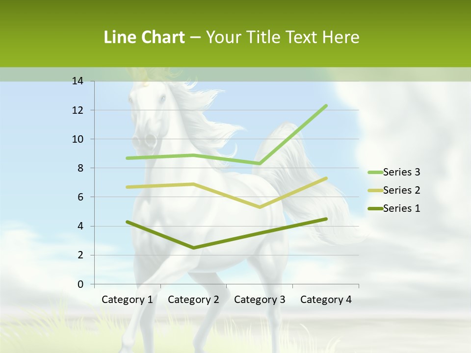 Cavallo Dorato Candido PowerPoint Template