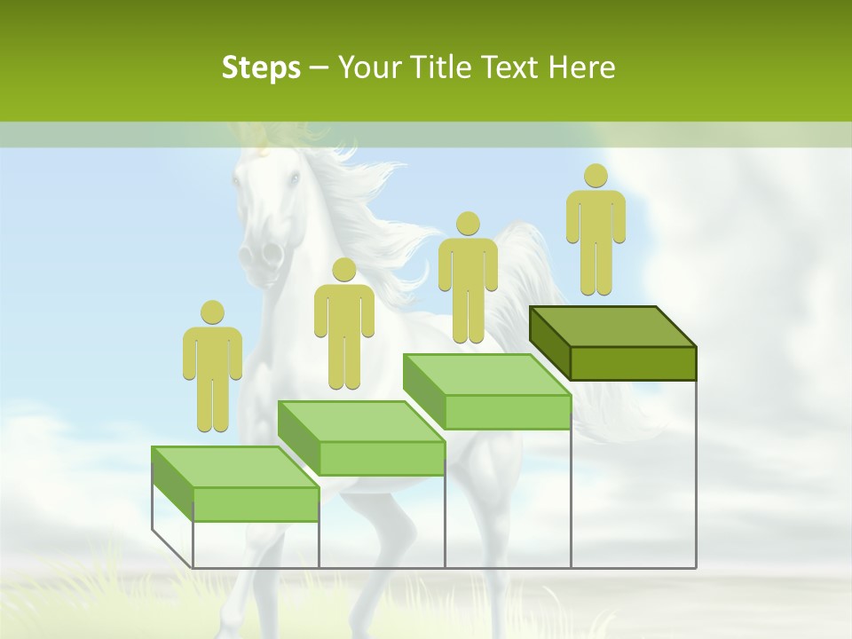 Cavallo Dorato Candido PowerPoint Template