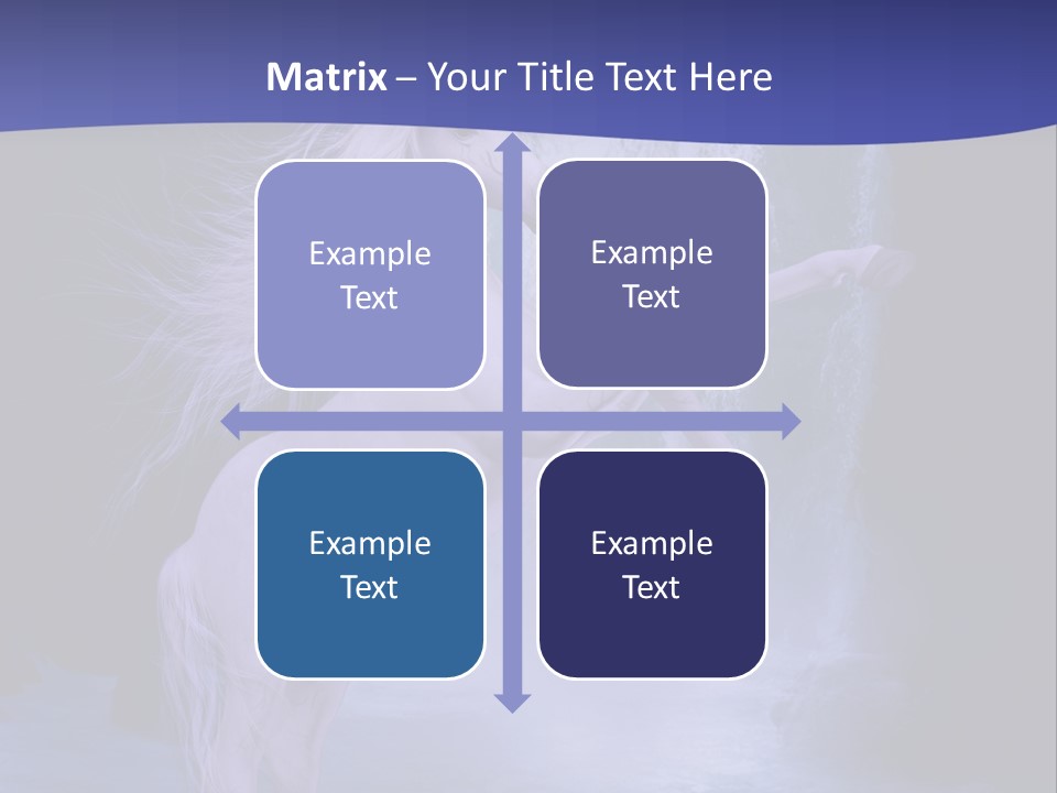 Waterfall Fae Water PowerPoint Template