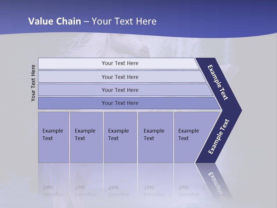 Waterfall Fae Water PowerPoint Template