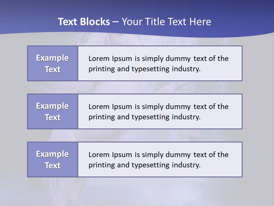 Waterfall Fae Water PowerPoint Template