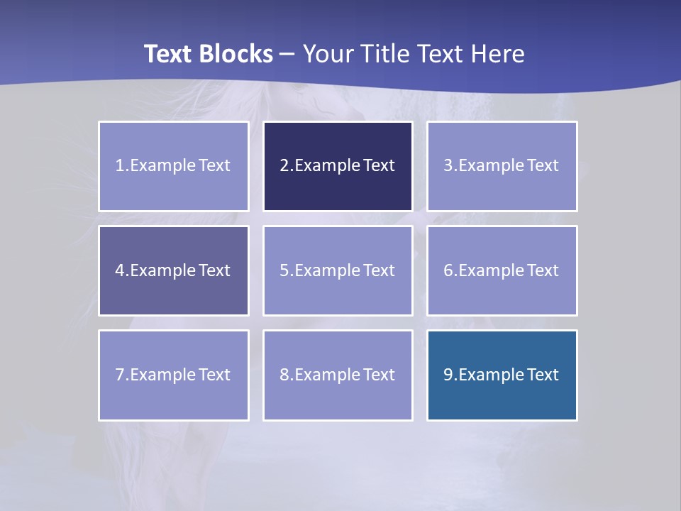 Waterfall Fae Water PowerPoint Template