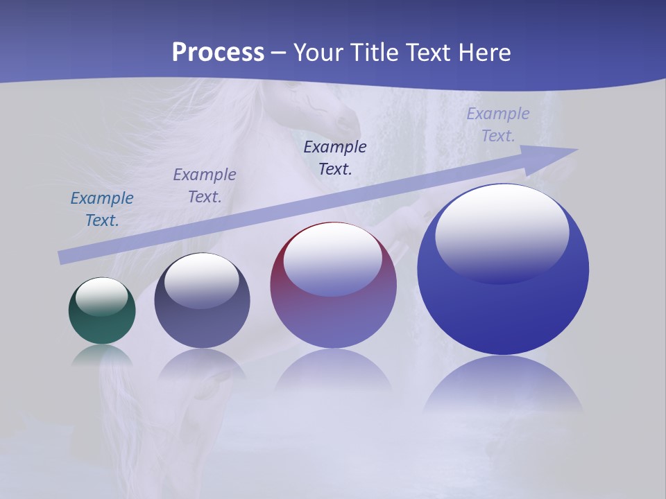 Waterfall Fae Water PowerPoint Template