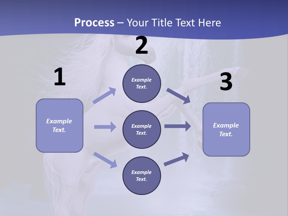 Waterfall Fae Water PowerPoint Template