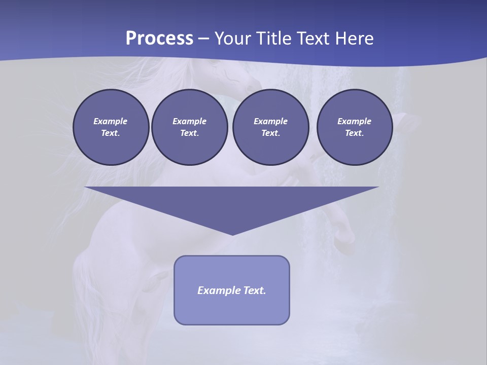 Waterfall Fae Water PowerPoint Template