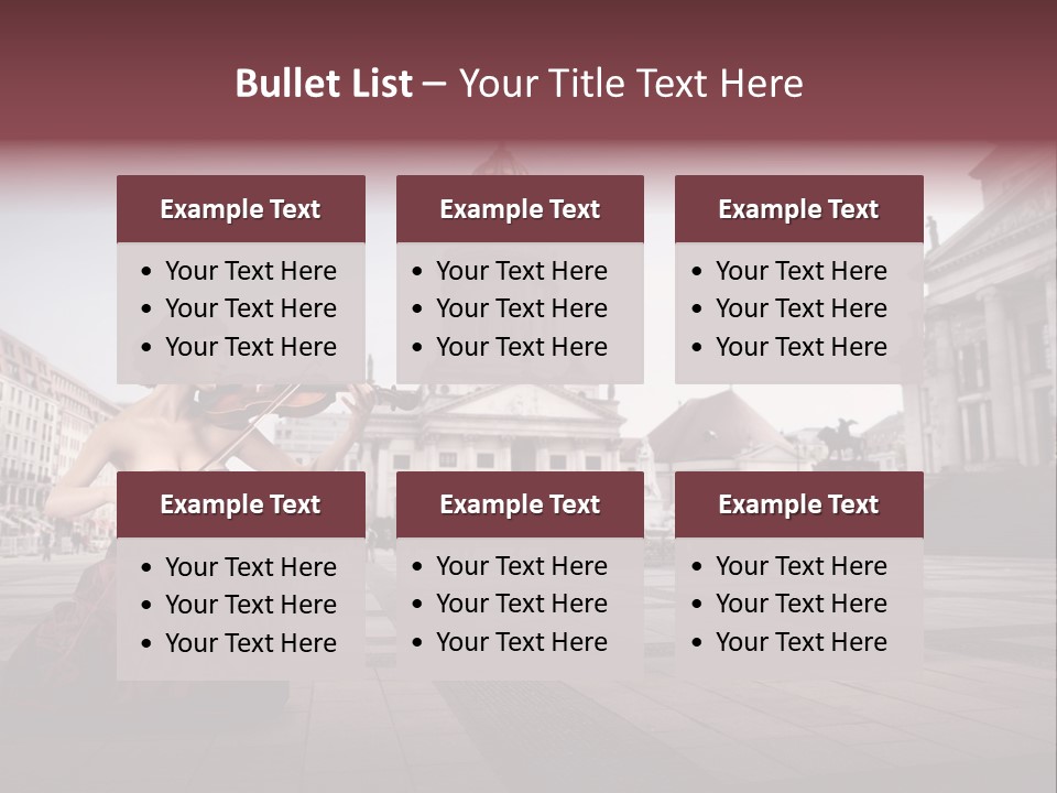 Classic Woman Student PowerPoint Template