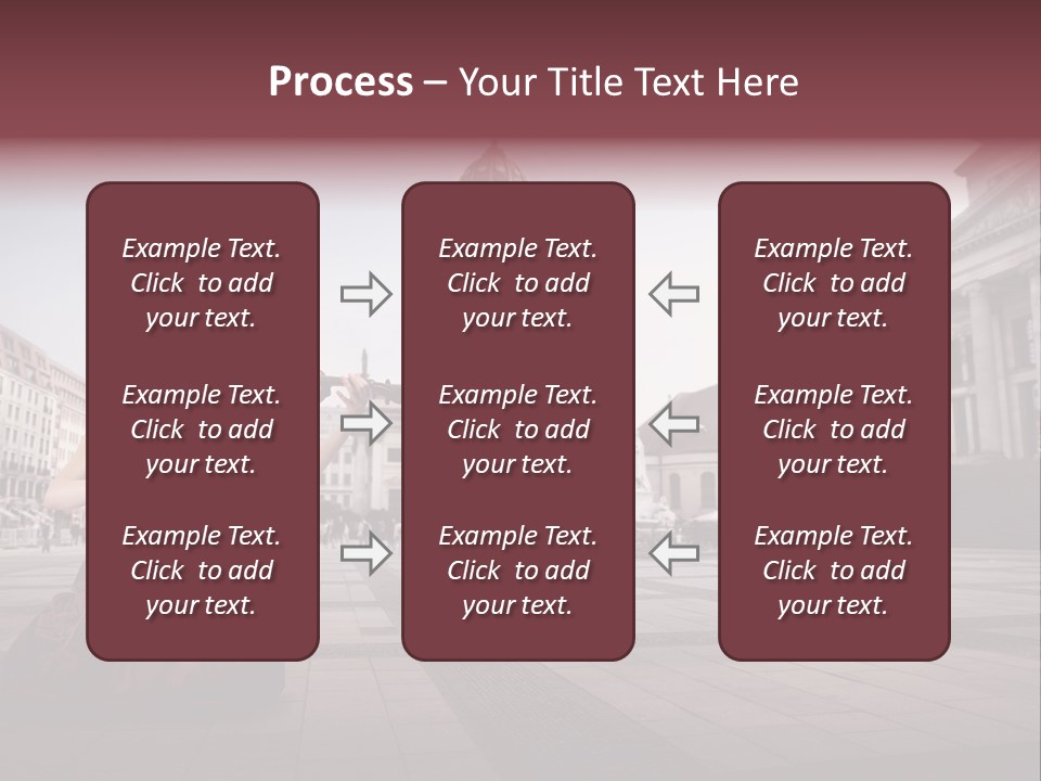 Classic Woman Student PowerPoint Template