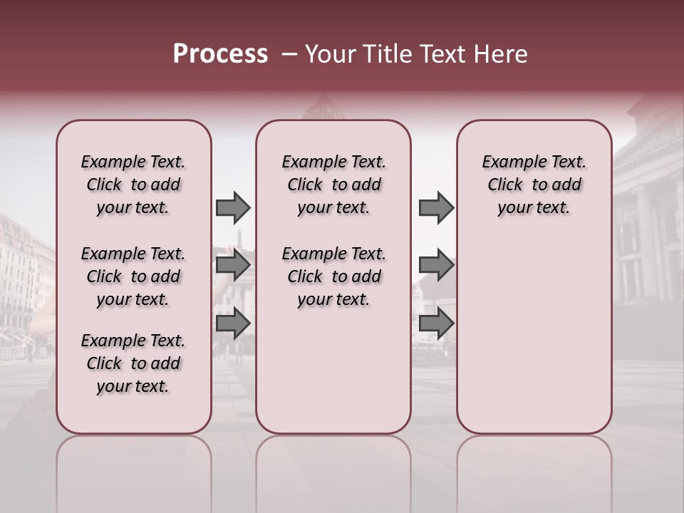 Classic Woman Student PowerPoint Template