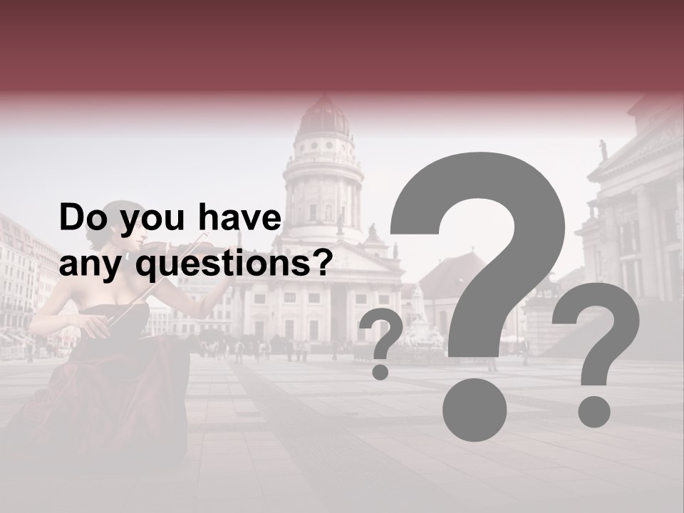 Classic Woman Student PowerPoint Template