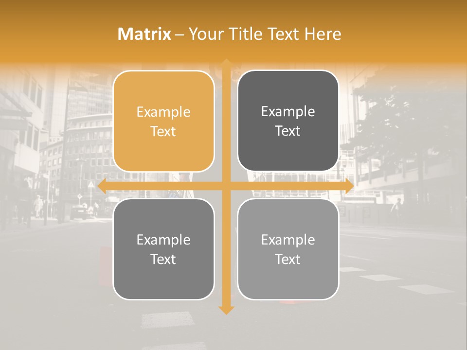 Call Street White PowerPoint Template