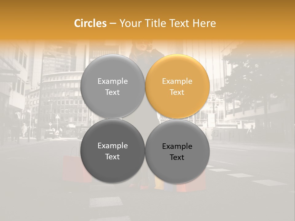 Call Street White PowerPoint Template