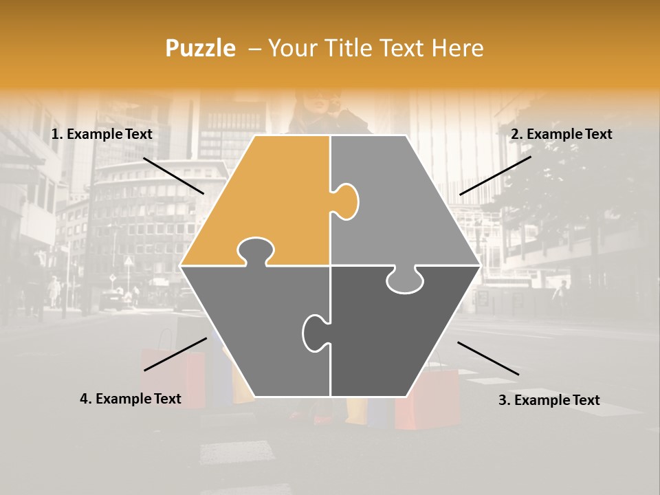 Call Street White PowerPoint Template