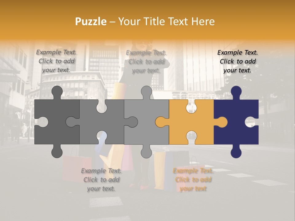 Call Street White PowerPoint Template