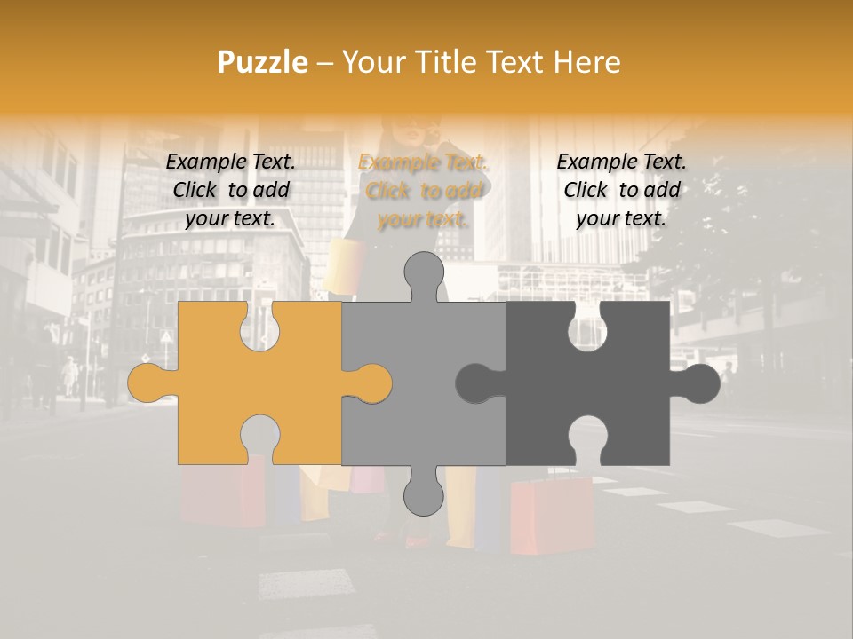 Call Street White PowerPoint Template