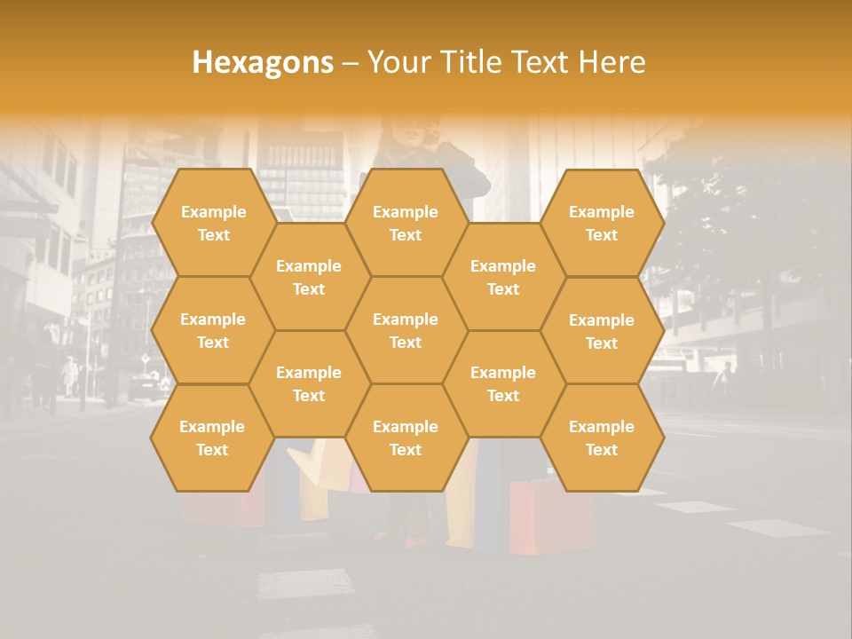 Call Street White PowerPoint Template