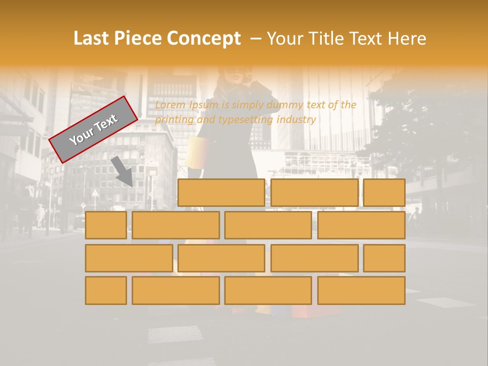 Call Street White PowerPoint Template