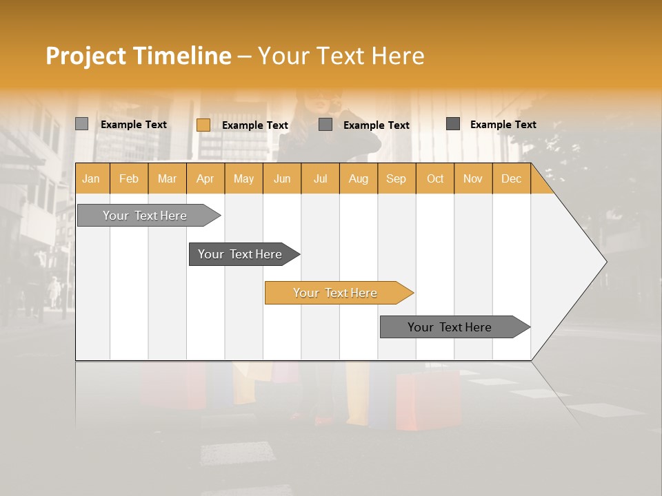 Call Street White PowerPoint Template