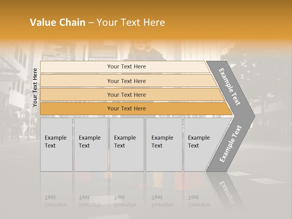 Call Street White PowerPoint Template