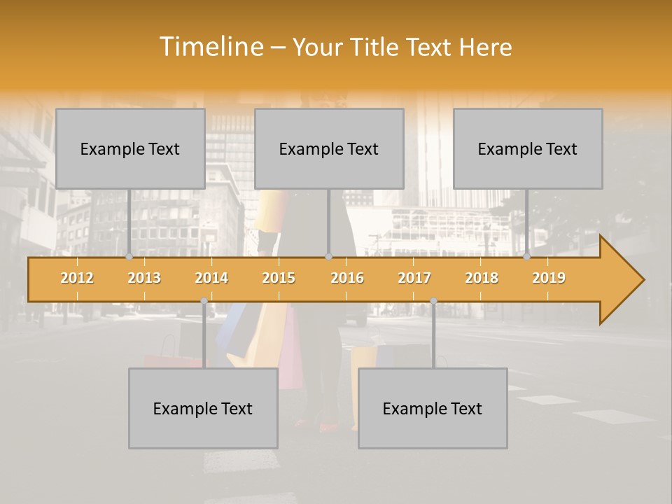 Call Street White PowerPoint Template
