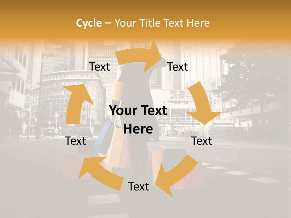 Call Street White PowerPoint Template