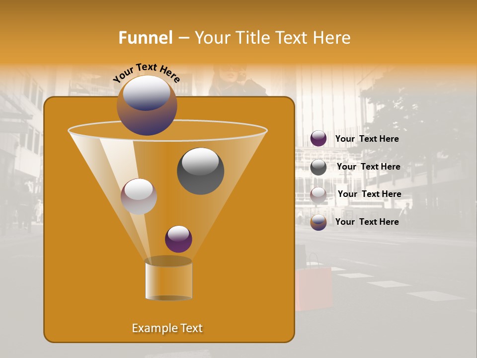 Call Street White PowerPoint Template