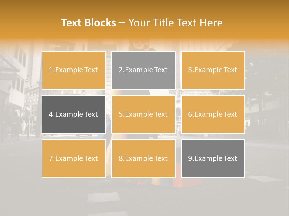 Call Street White PowerPoint Template