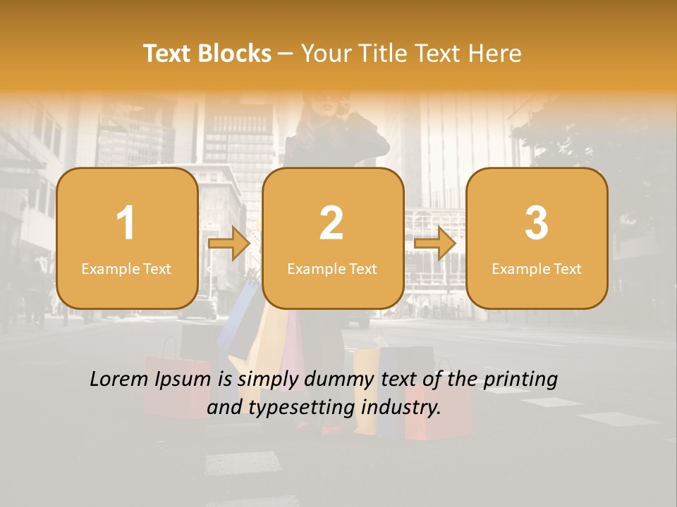 Call Street White PowerPoint Template