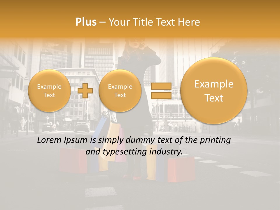 Call Street White PowerPoint Template