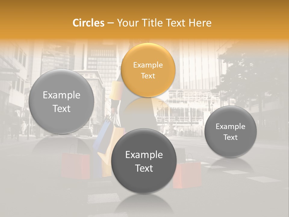 Call Street White PowerPoint Template