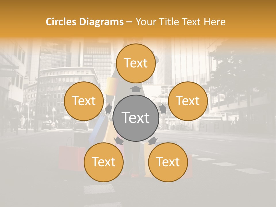 Call Street White PowerPoint Template