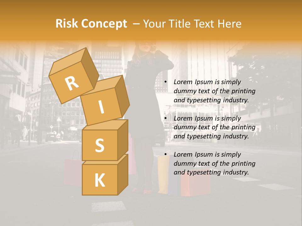 Call Street White PowerPoint Template