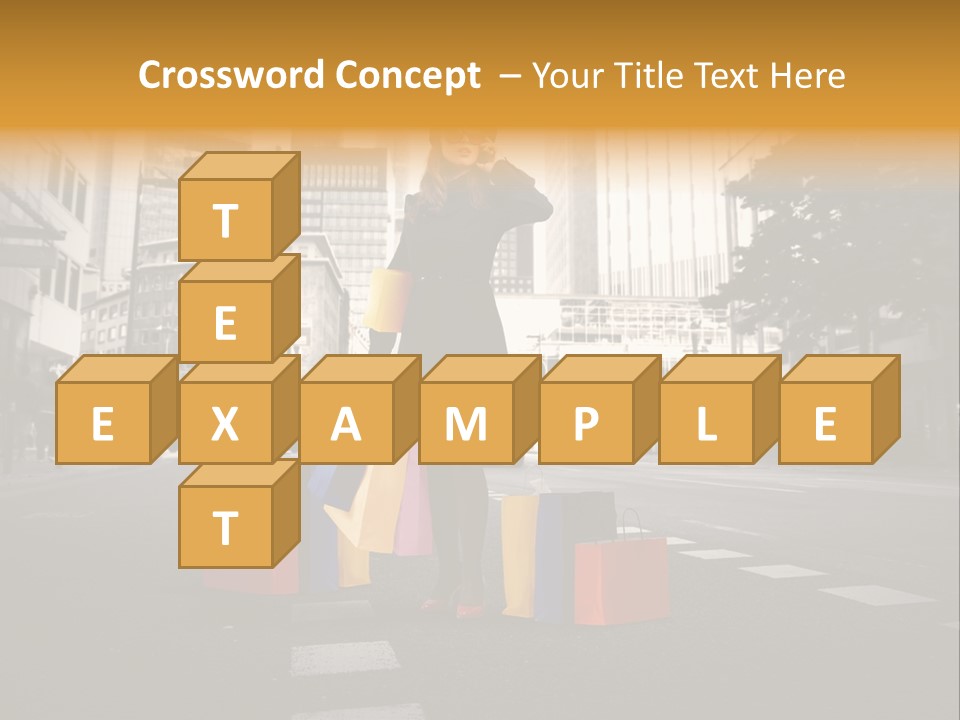 Call Street White PowerPoint Template